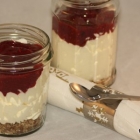 Cheesecake-Dessert im Glas (Low Carb)