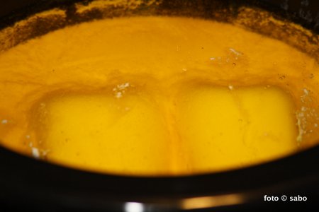 Geklärte Butter / Ghee im Crocky