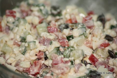 Hüttenkäse-Salat (Low Carb)