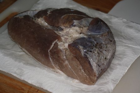 Luftgetrockneter Schinken selbst gemacht