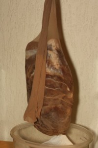 Luftgetrockneter Schinken selbst gemacht