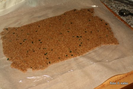 Bärlauch-Cracker (Low Carb)