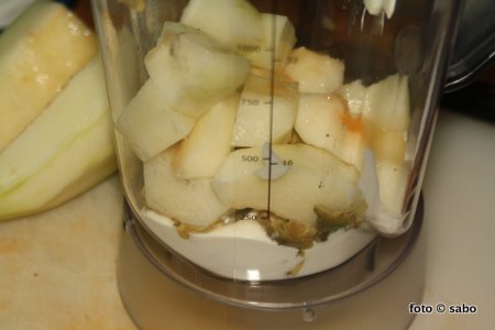 Avocado-Joghurt-Melonen-Smoothie (Low Carb)