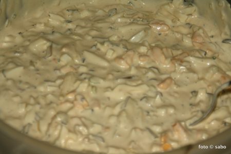 Blumenkohlsalat nach Kartoffelsalat-Art (Low Carb / Keto)