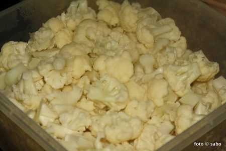 Blumenkohlsalat nach Kartoffelsalat-Art (Low Carb / Keto)