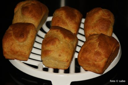 Kartoffelfaser-Leinmehl-Brötchen (Low Carb / Keto)