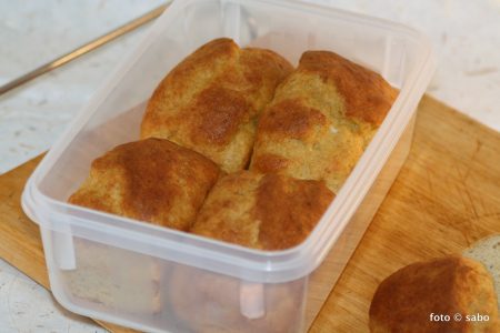 Kartoffelfaser-Leinmehl-Brötchen (Low Carb / Keto)