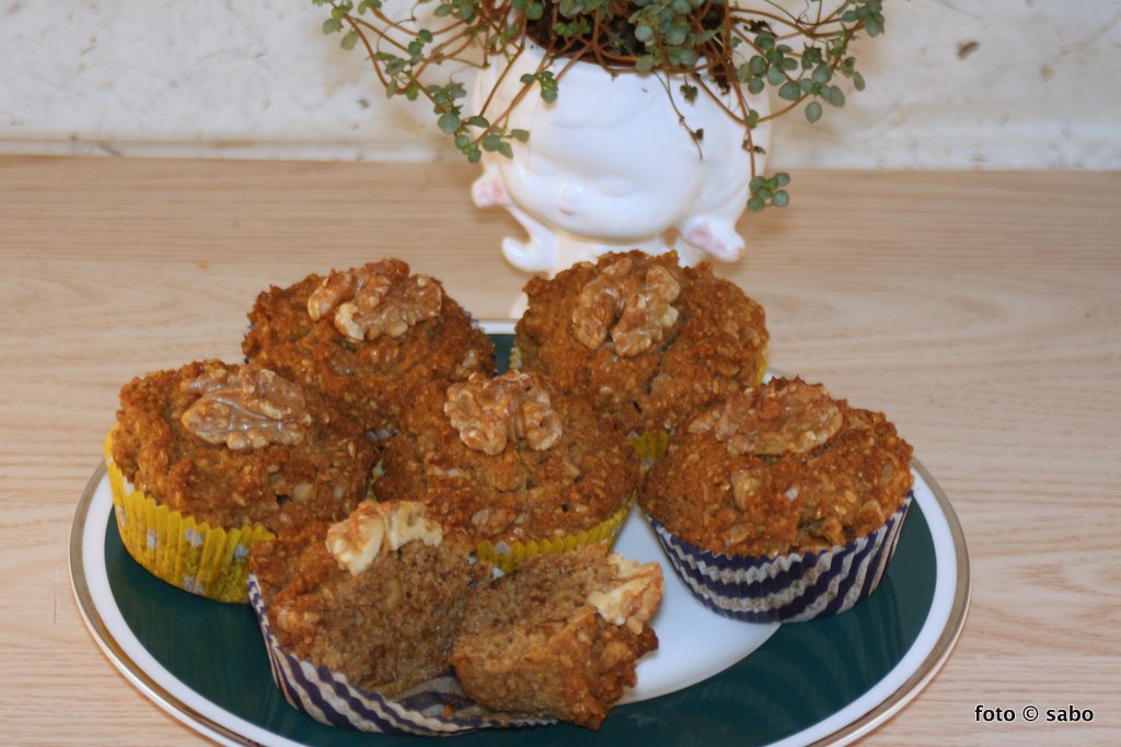 Walnussmuffins (Low Carb / Keto)