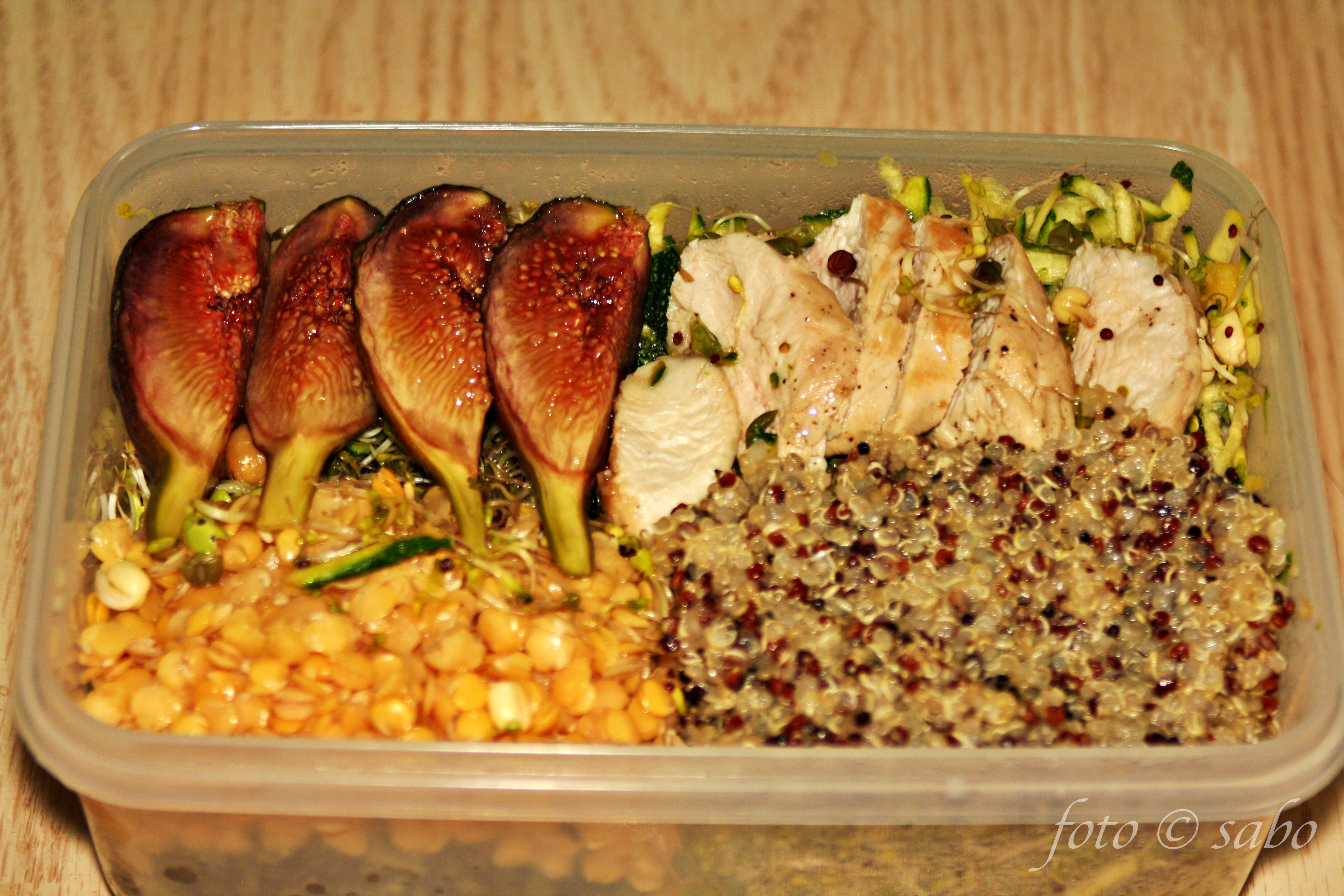 Proteinreiche Lunches / Salate als Meal Prep
