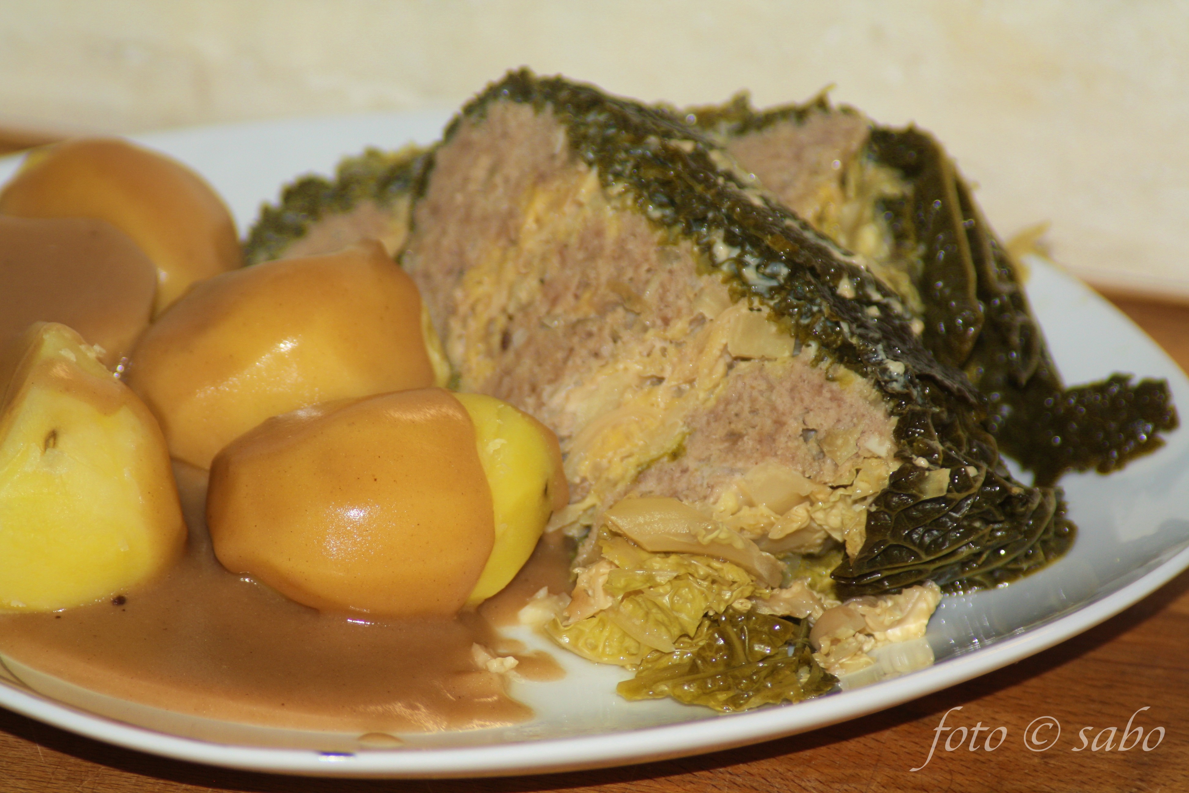 Kohlpudding mit Wirsingkohl aus dem Instant Pot